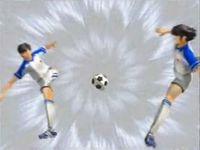 une photo d'Ã©cran de Captain Tsubasa sur Sony Playstation 2